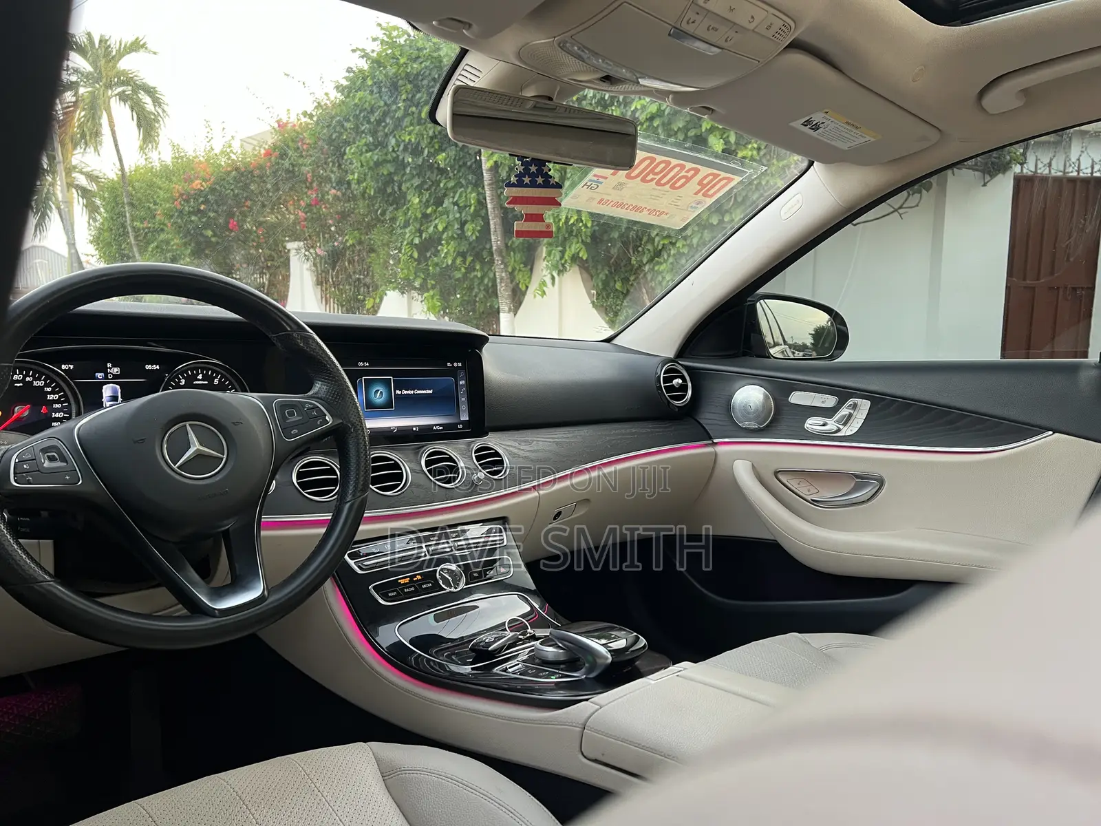 Mercedes-Benz E300 4Matic AWD Sedan (2.0L 4cyl 9A) 2017 Black