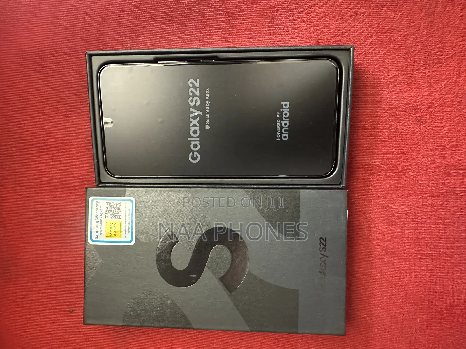 New Samsung Galaxy S22 5G 128 GB Black