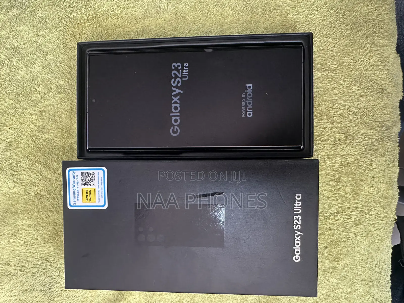 New Samsung Galaxy S23 Ultra 256 GB Black