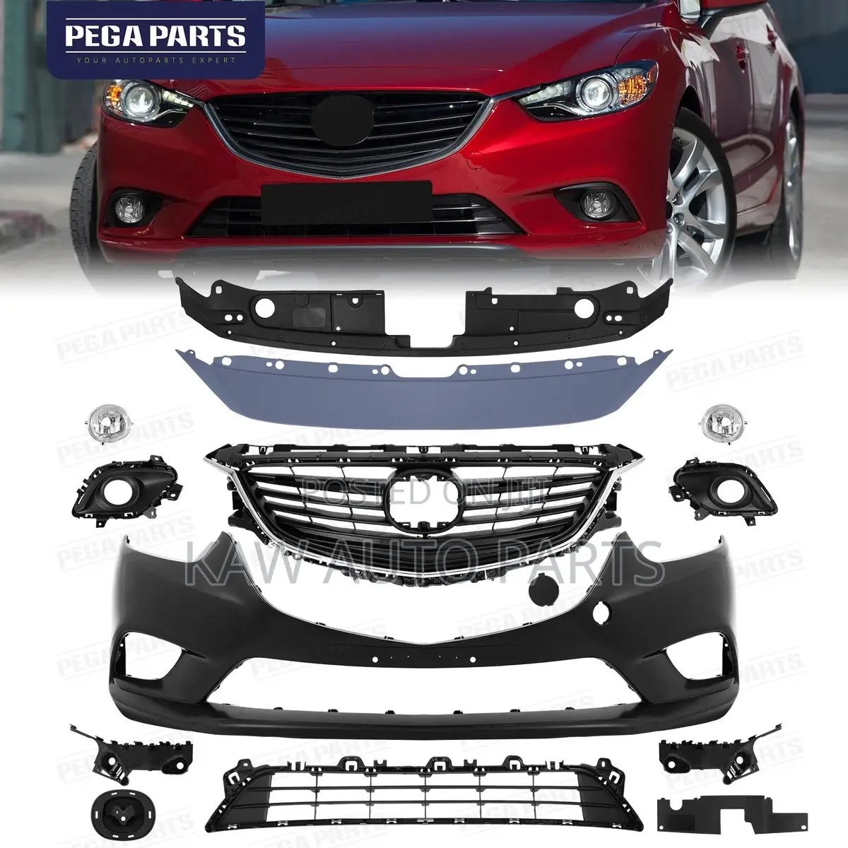 214,2015,2016,2017 Front Bumper For Mazda Cx6