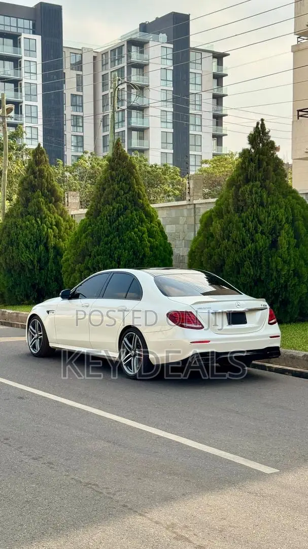 Mercedes-Benz E63 2019 White