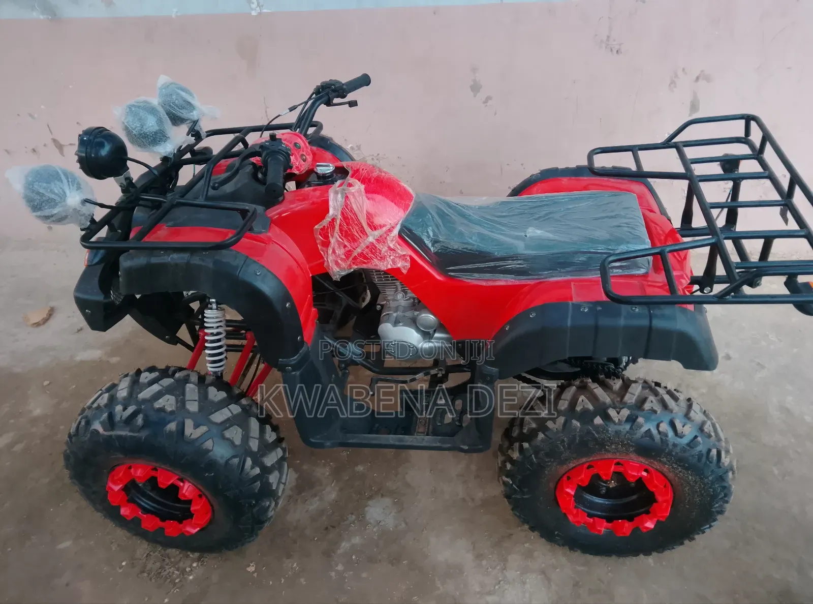 New Motorcycle 2025 Red