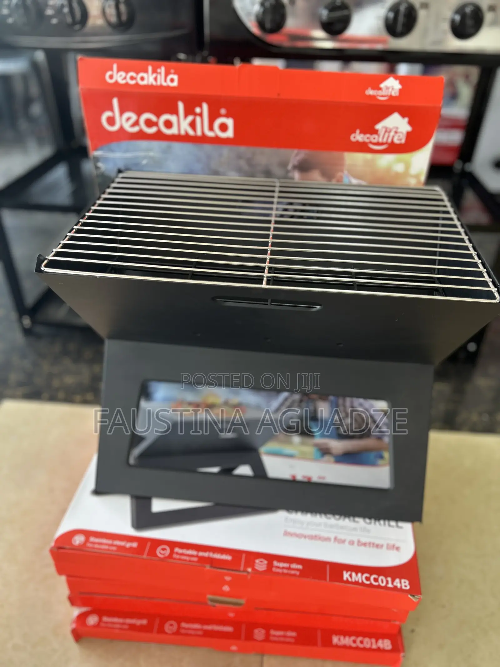 Decakila Portable Charcoal Grill