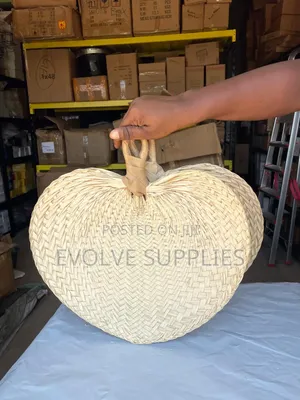 Rattan Hand Fan