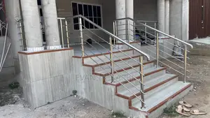 Rocky Stainless Steel And Glass Balustrade