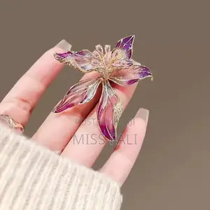 Azure Bloom Brooch