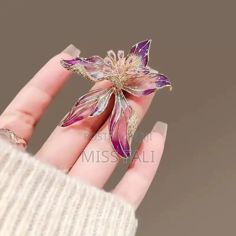 Azure Bloom Brooch