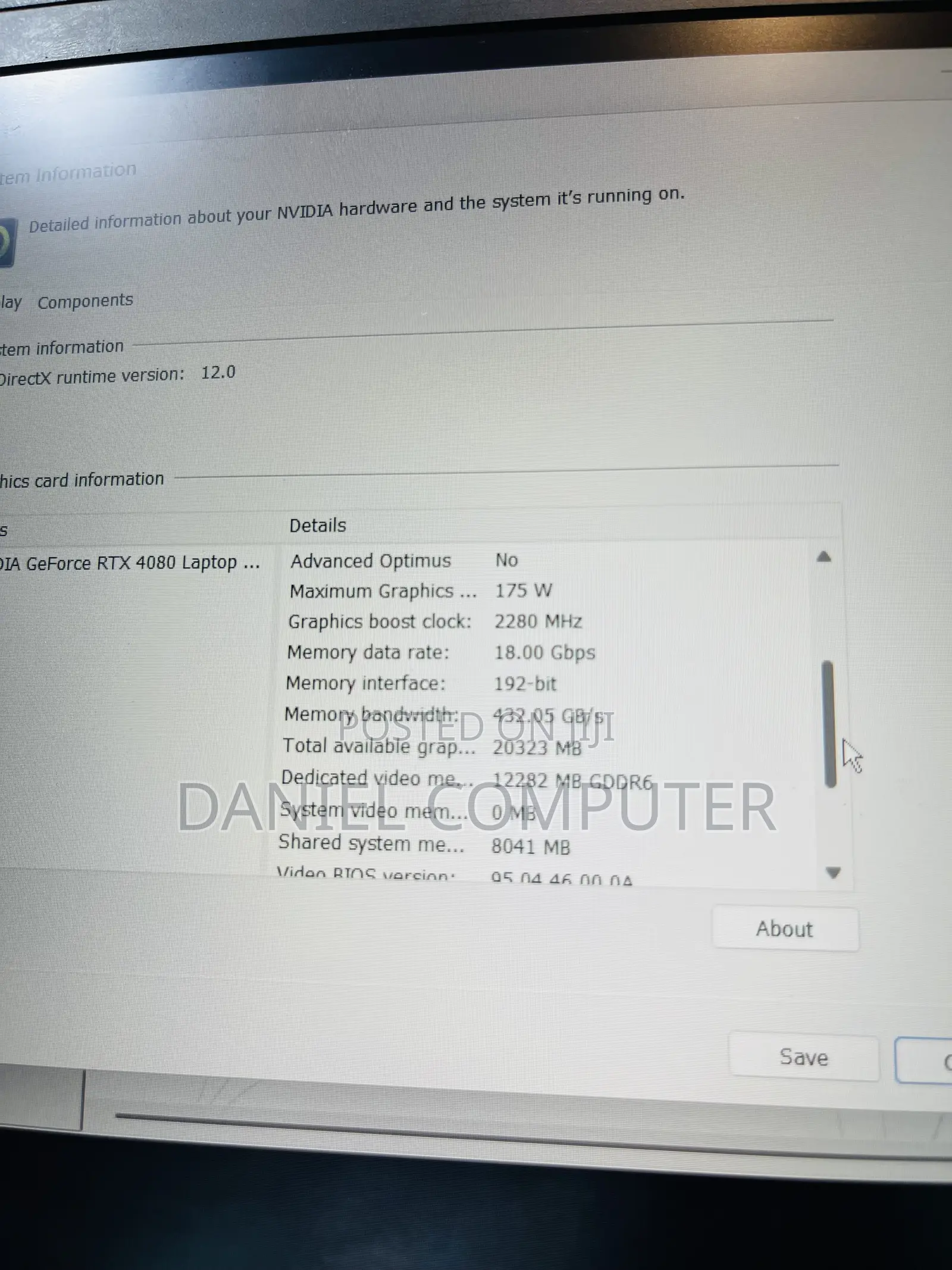Laptop MSI Vector GP68 HX 13V 16GB Intel Core i9 SSD 1T