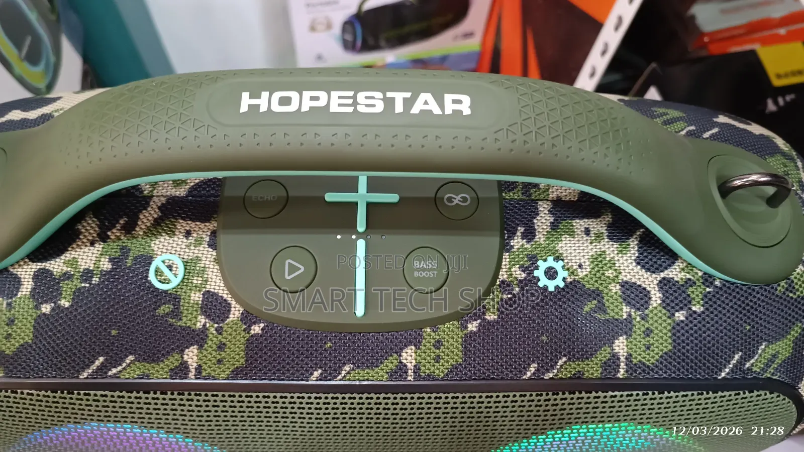 Hopestar Partybox 168 Portable Bluetooth Speaker 400w Led Light