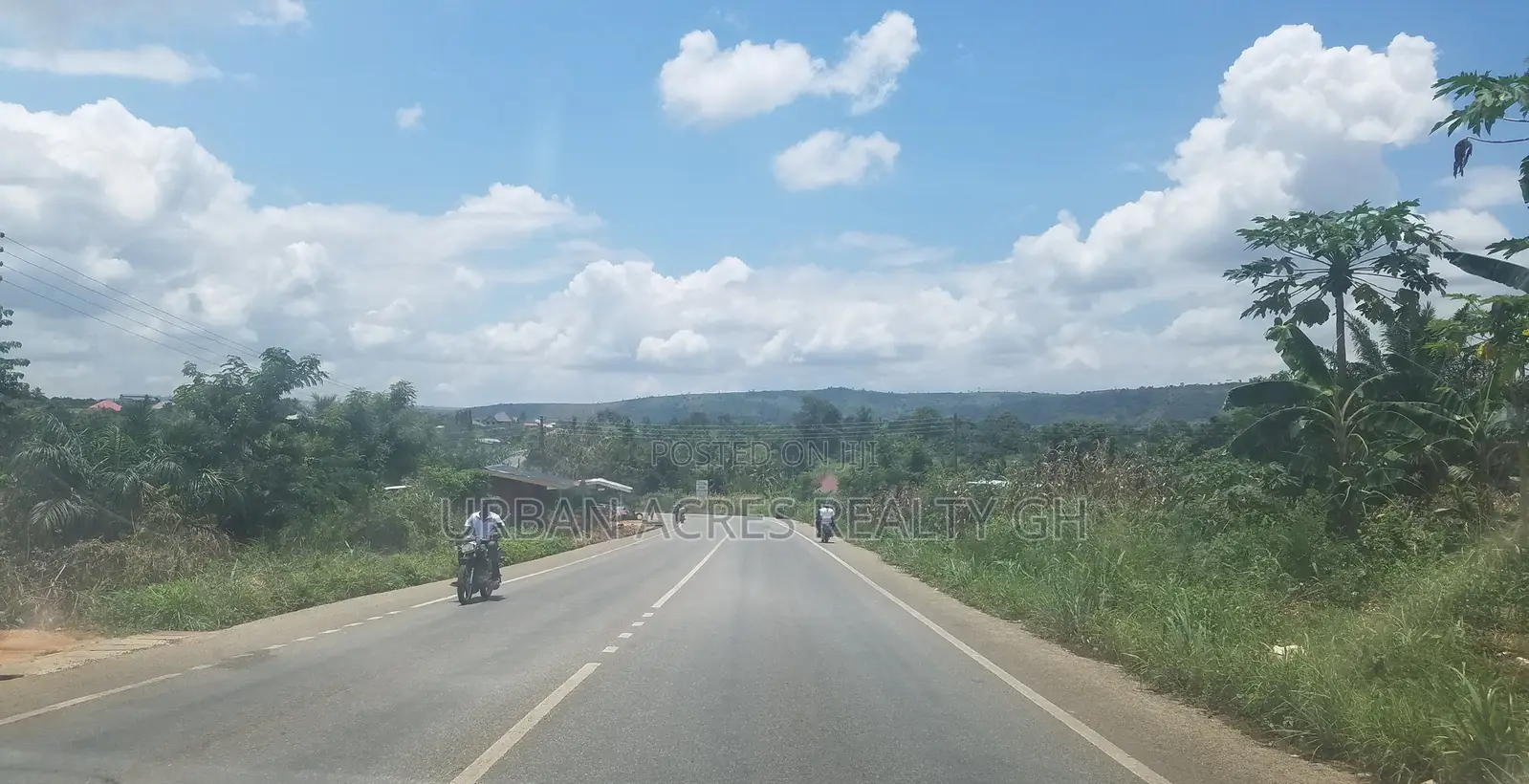 Central Region, Swedru (Agona Highway) _ 2 Plots Commercial Land