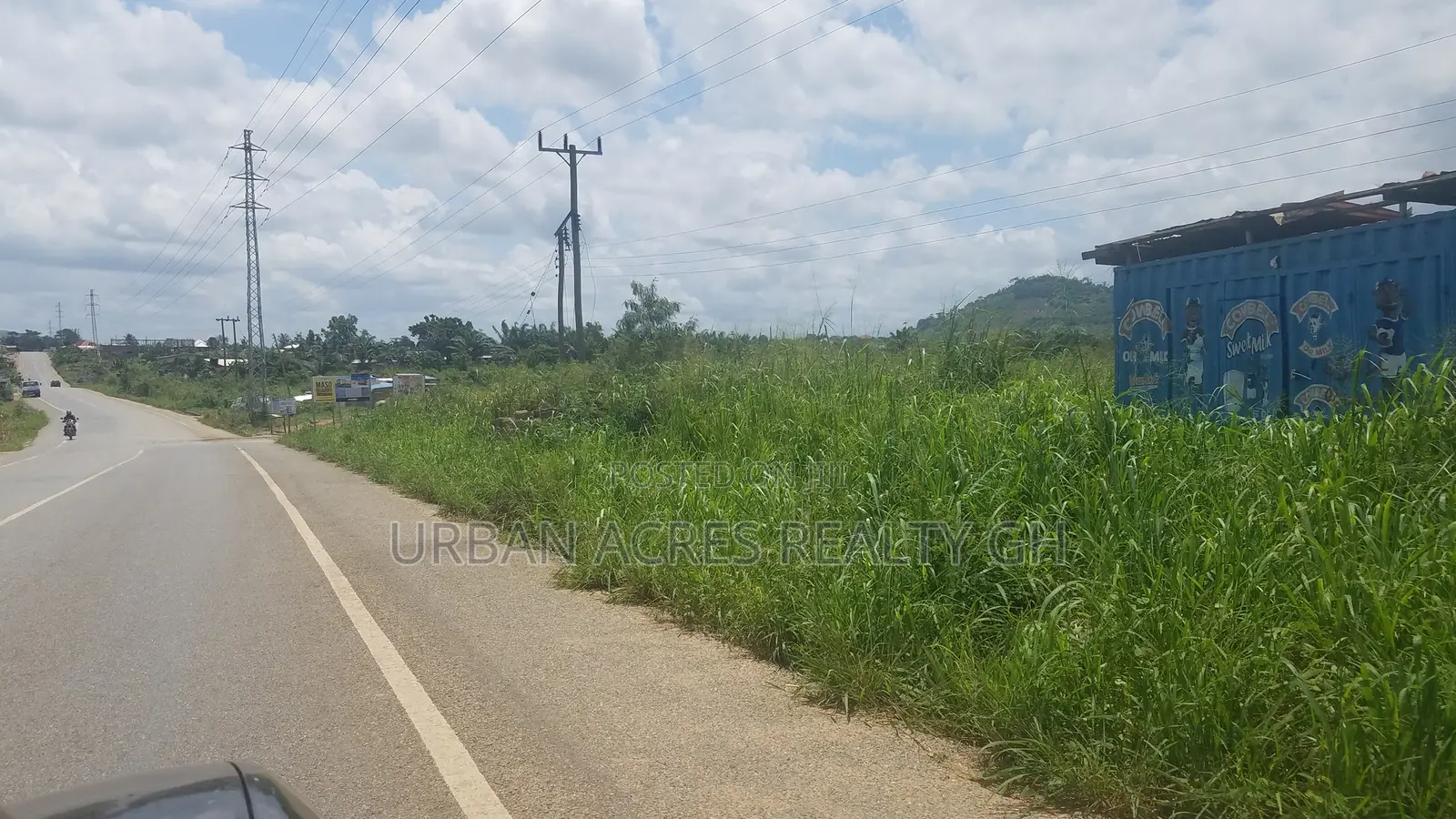 Central Region, Swedru (Agona Highway) _ 2 Plots Commercial Land