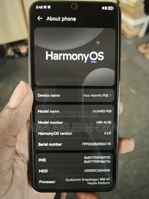 Huawei P50 256 GB Black