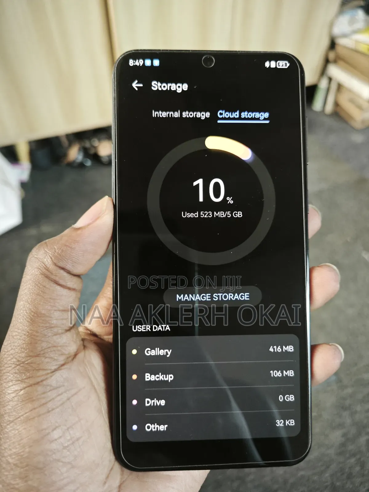 Huawei P50 256 GB Black