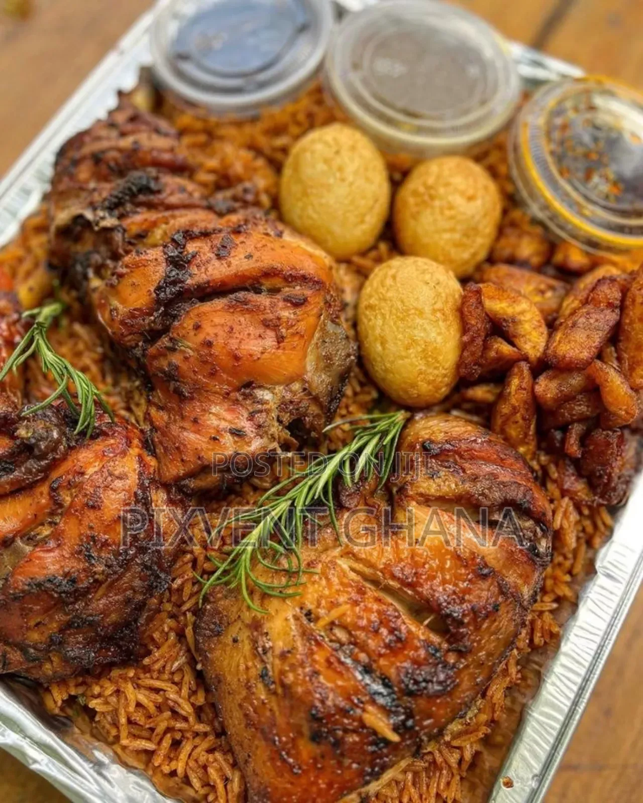 Jollof Rice, Fried Rice and Tasty Meal Combos