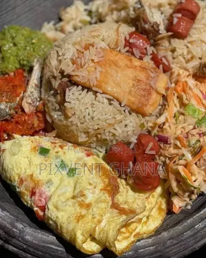 Jollof Rice, Fried Rice and Tasty Meal Combos