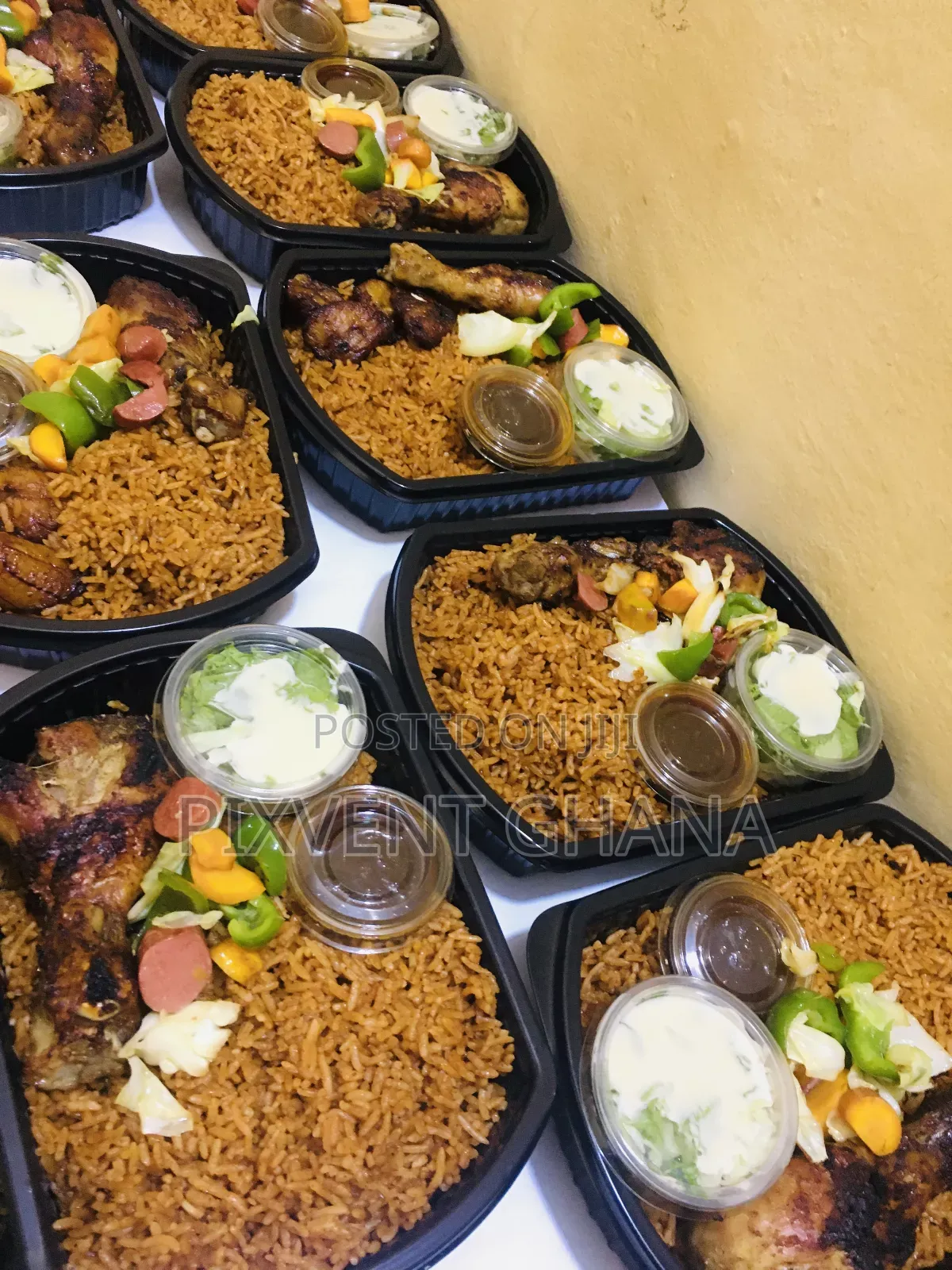 Jollof Rice, Fried Rice and Tasty Meal Combos