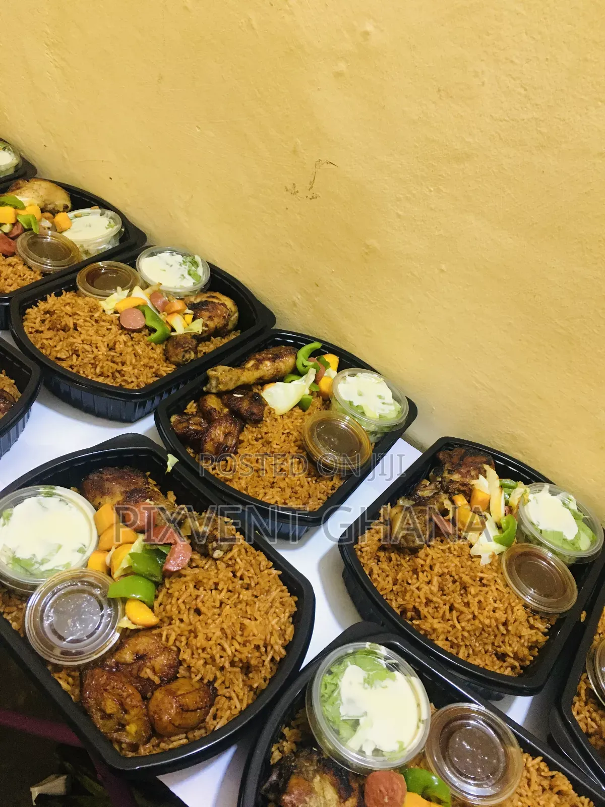 Jollof Rice, Fried Rice and Tasty Meal Combos