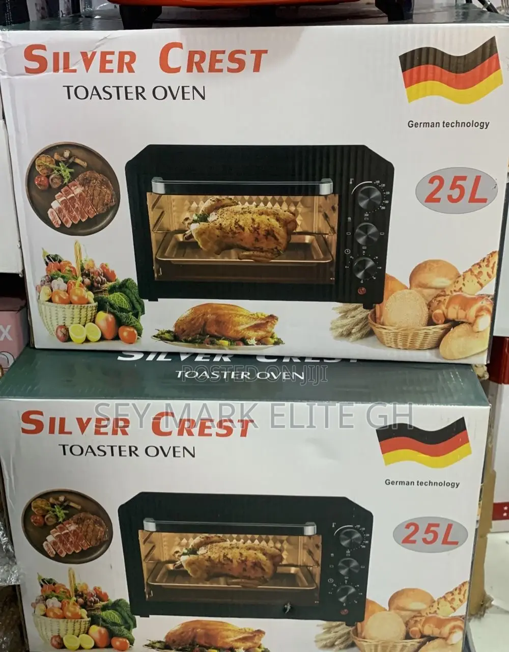 25l Silver Crest Toaster Oven