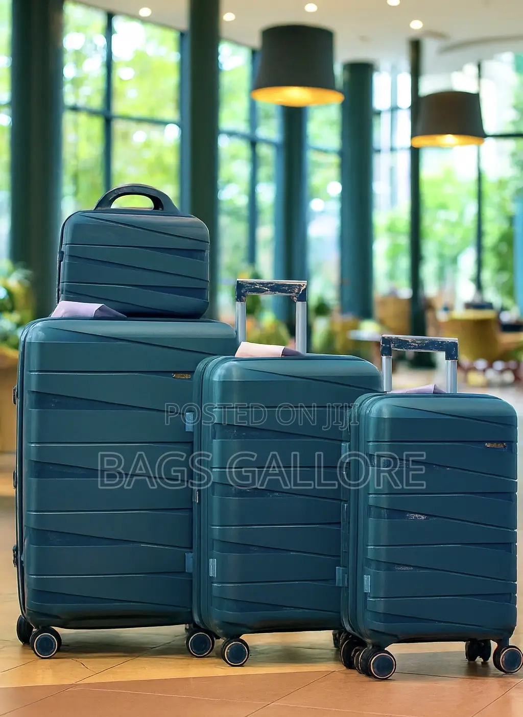 Blue Black Luggage