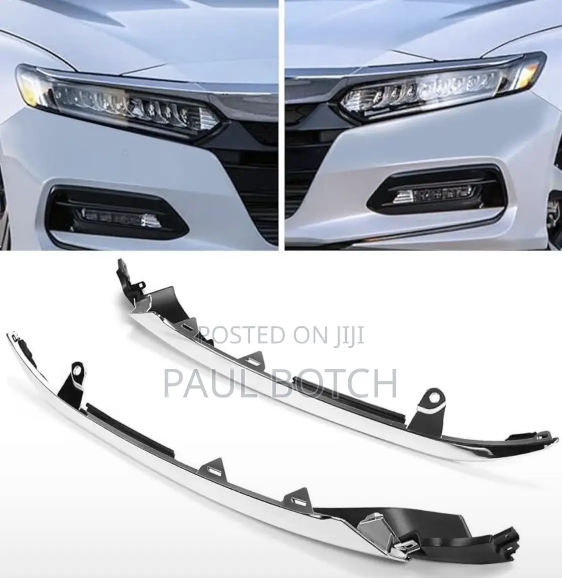 Honda Accord 2018-2020 Headlight Chrome