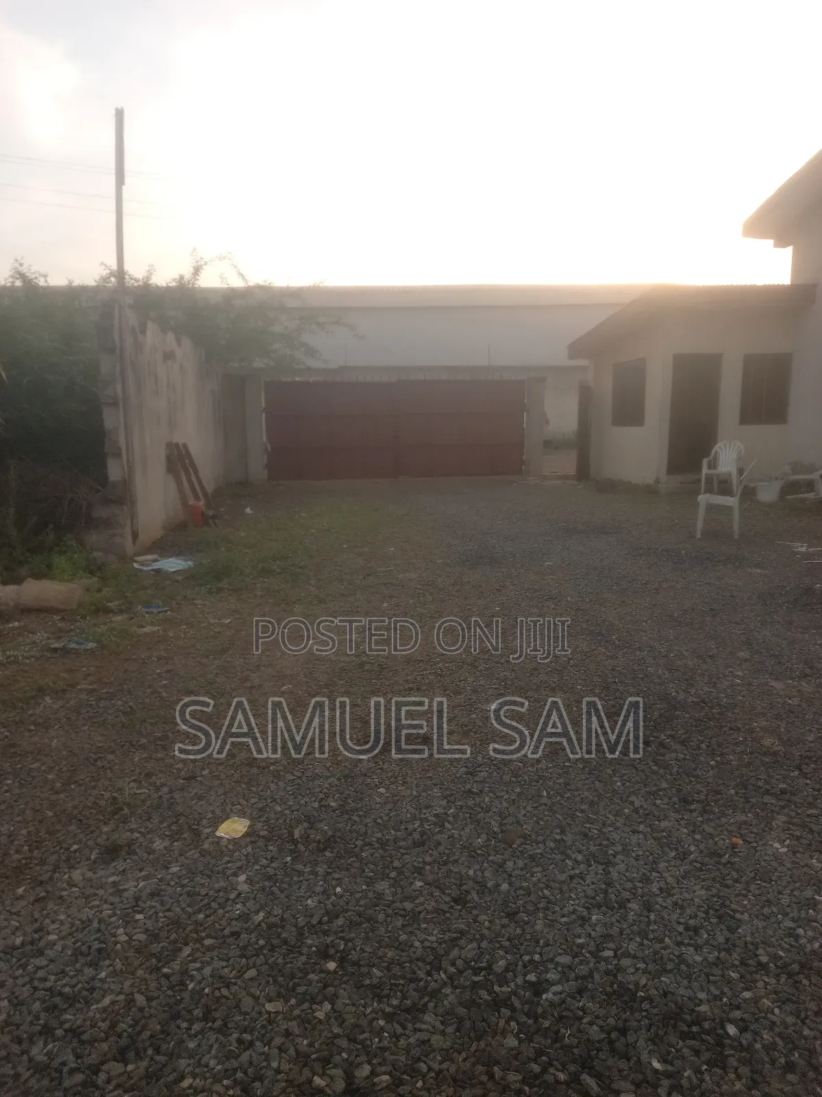 Commercial Land With Warehouse for Sale at Tema Community 9