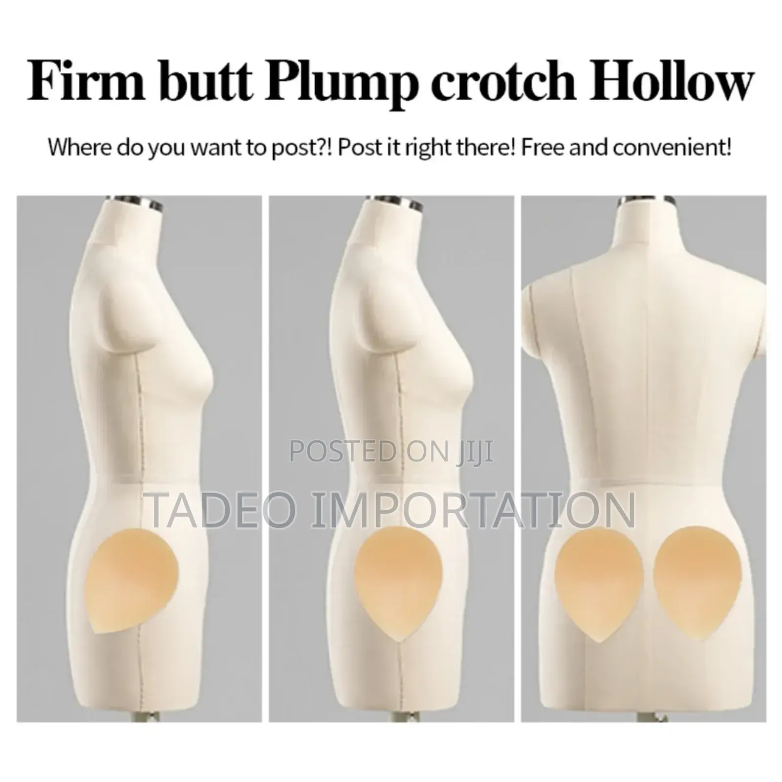 Silicone Hip / Butt Pad