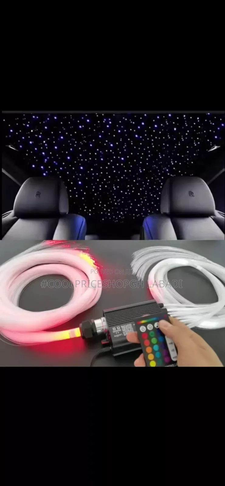 Car Interior Roof Atmosphere Lighting