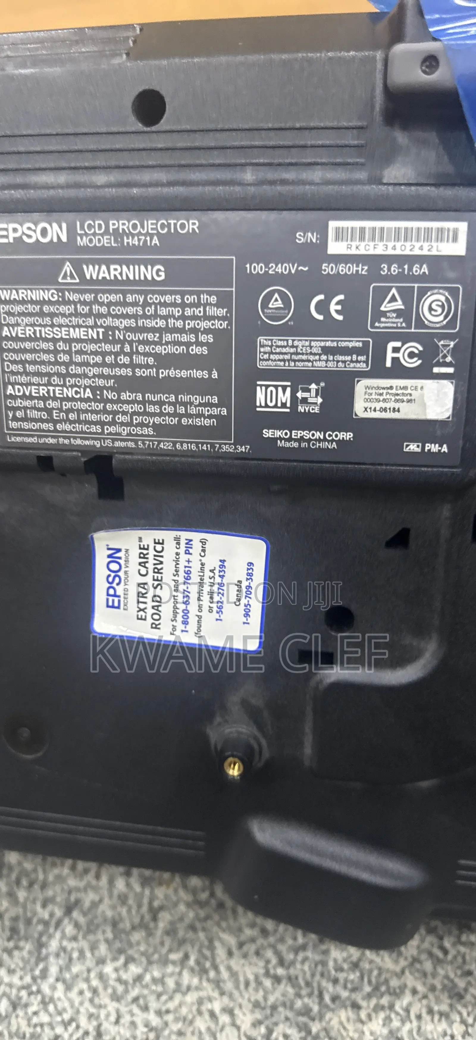 Epson LCD Projector H471a