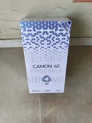New Tecno Camon 40 256 GB Black