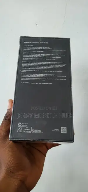 New Samsung Galaxy Note 20 5G 128 GB Black