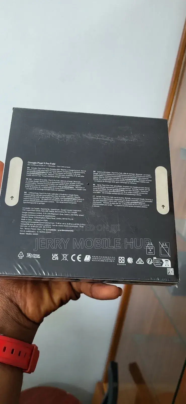 New Google Pixel 9 Pro Fold 256 GB Black