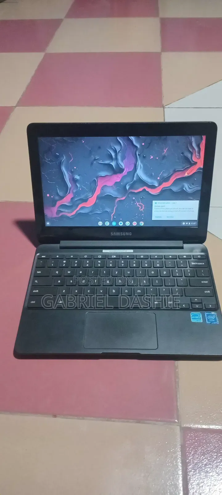 Laptop Samsung Chromebook 3 11 8GB Intel HDD+SSD 32GB