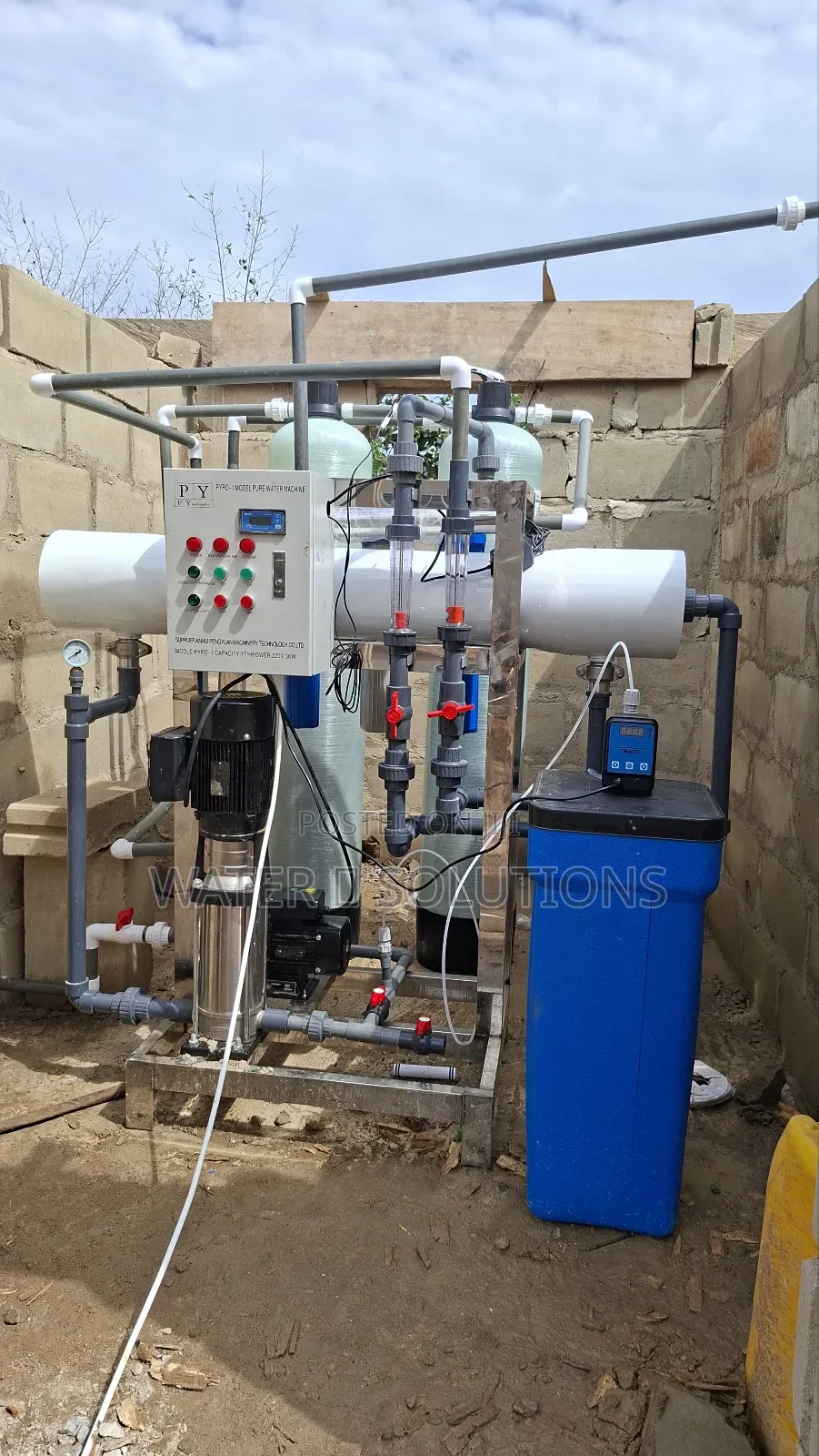 1 Ton Ro With Antiscalant Set
