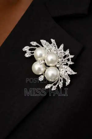 Celestial Pearl Brooch