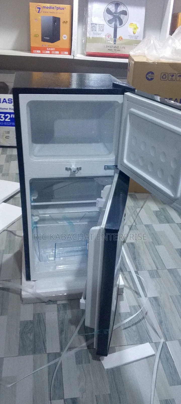 Table Top Fridge Double Door