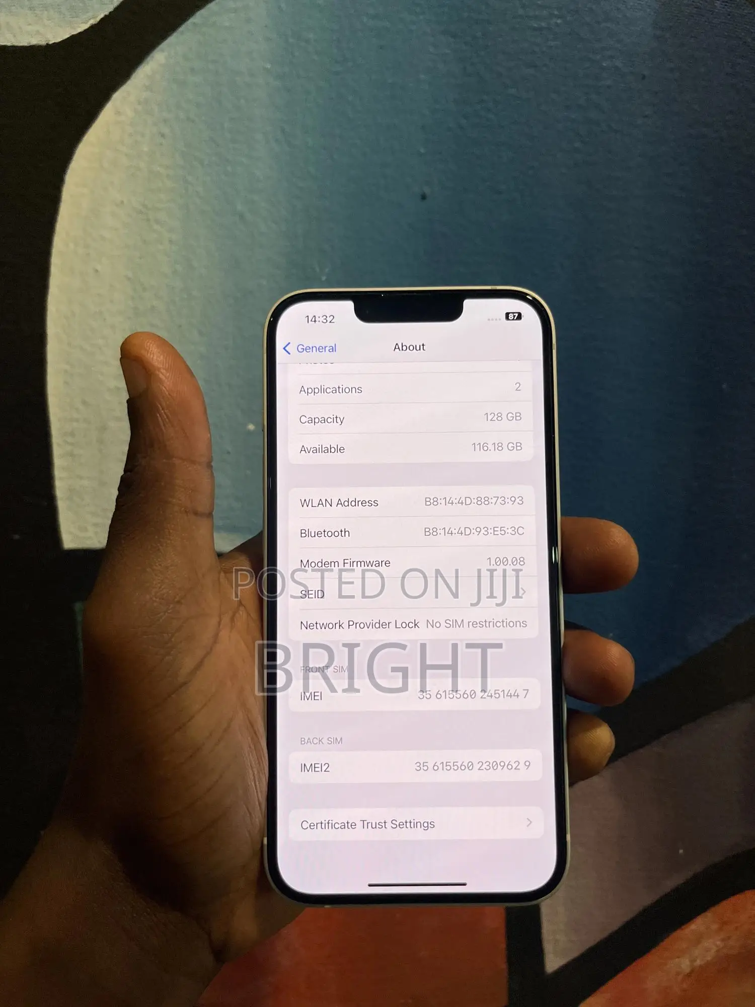 Apple iPhone 14 128 GB White