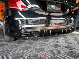 Mercedes Benz W205 Back Bumper Diffuser 2015