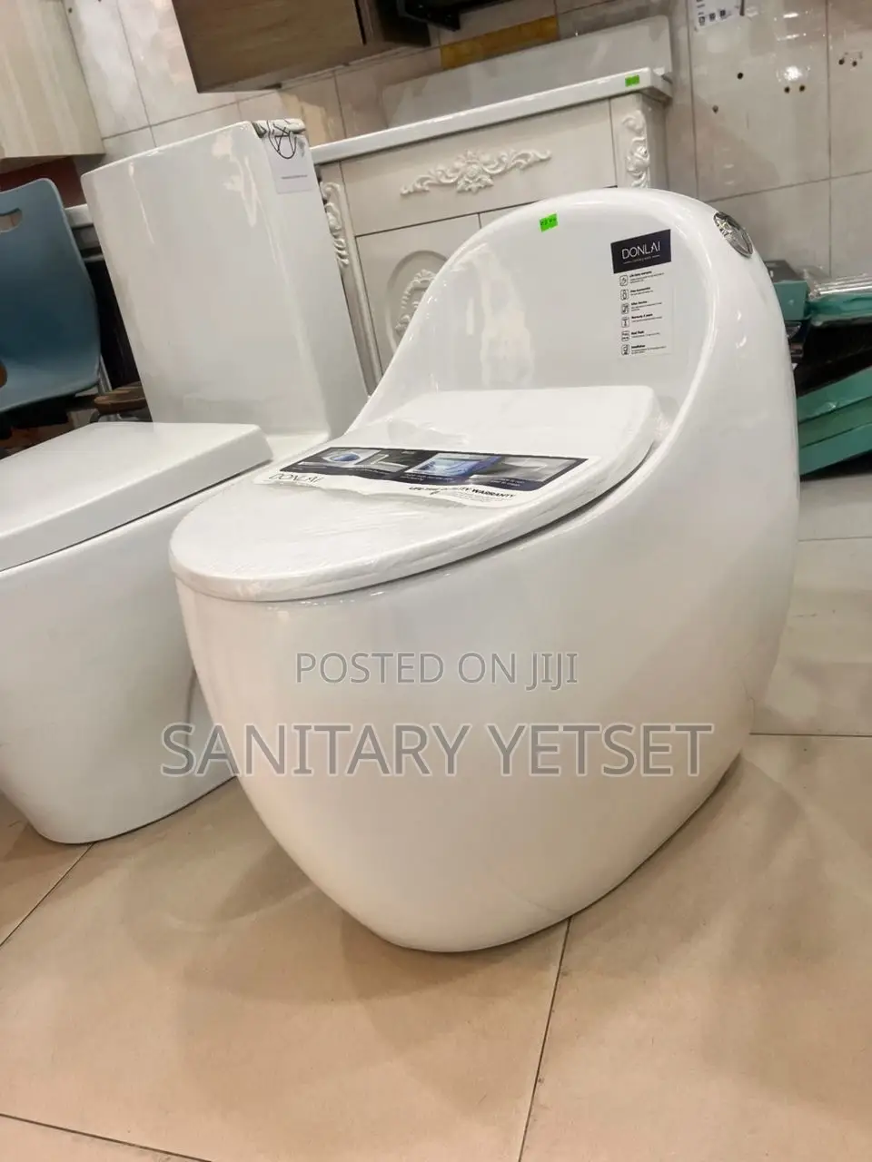 Modern Oval Wc