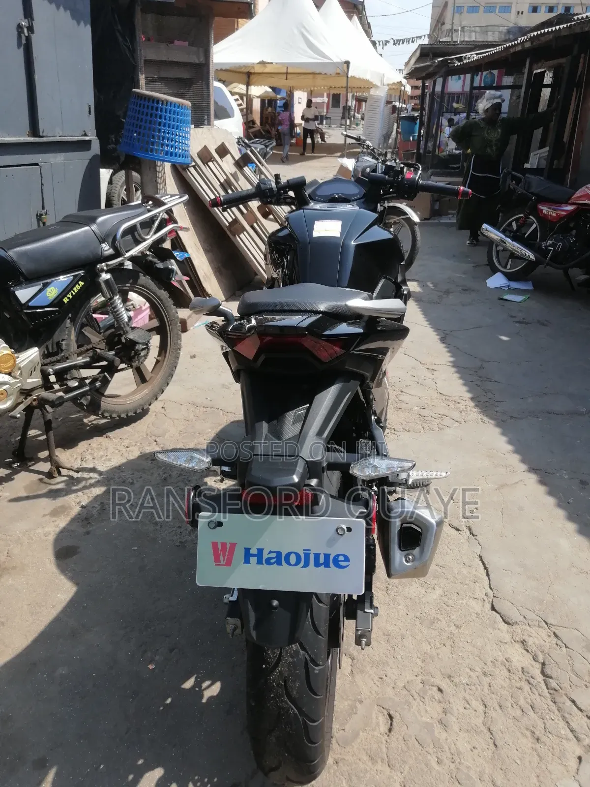 Haojue DR190S 2025 Black