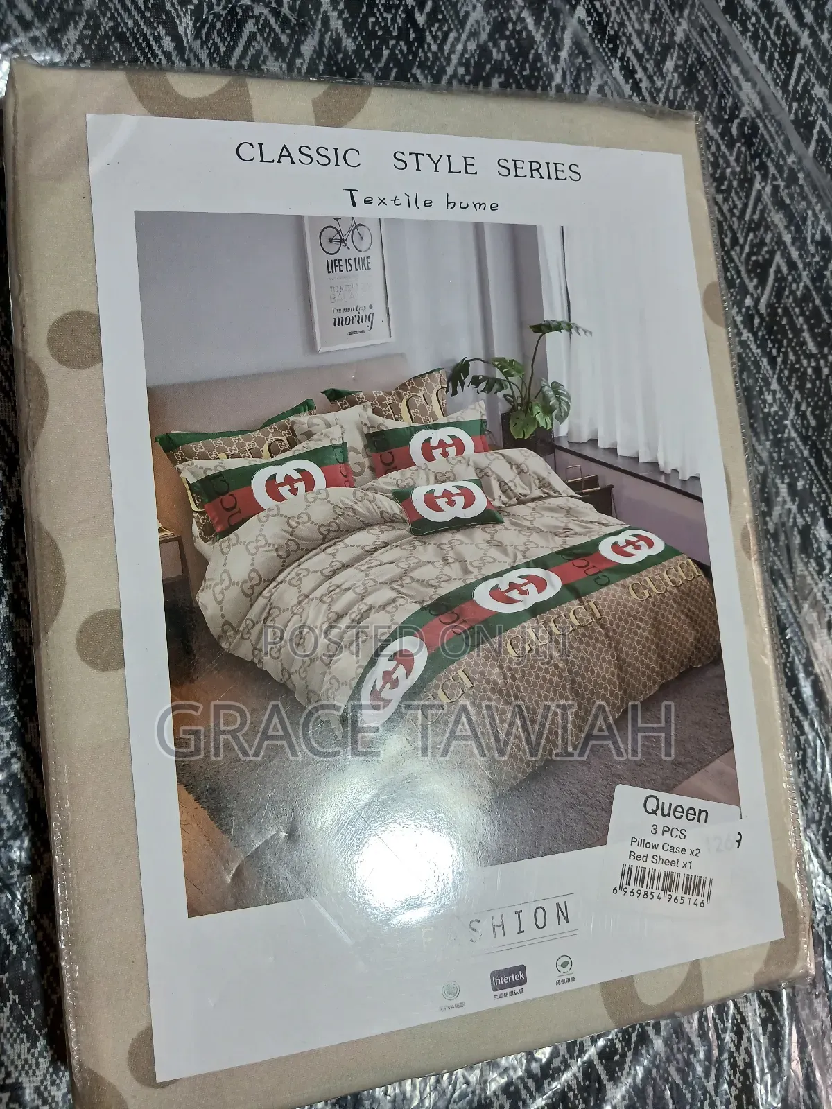 Queen Size Bedspread 3in1