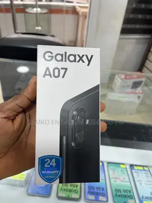 New Samsung Galaxy A07 128 GB Black