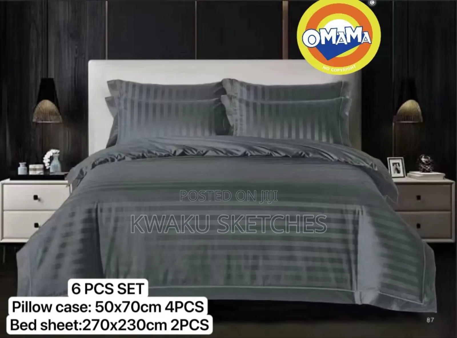 6pcs Comfortable Bedsheet Set for Perfect Night