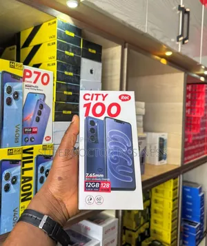 New Itel City 100 128 GB Black