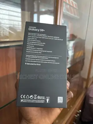 New Samsung Galaxy S9 Plus 64 GB Black