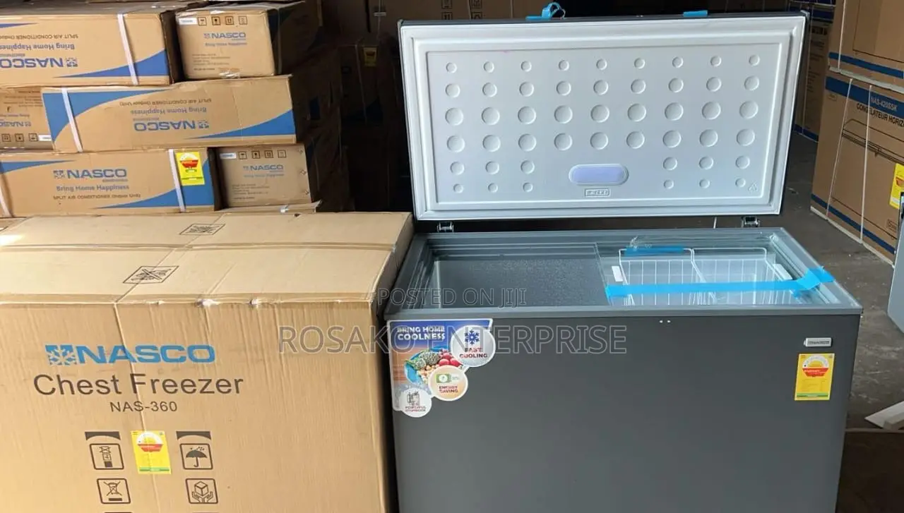 Nasco 290l Chest Freezer With Glass