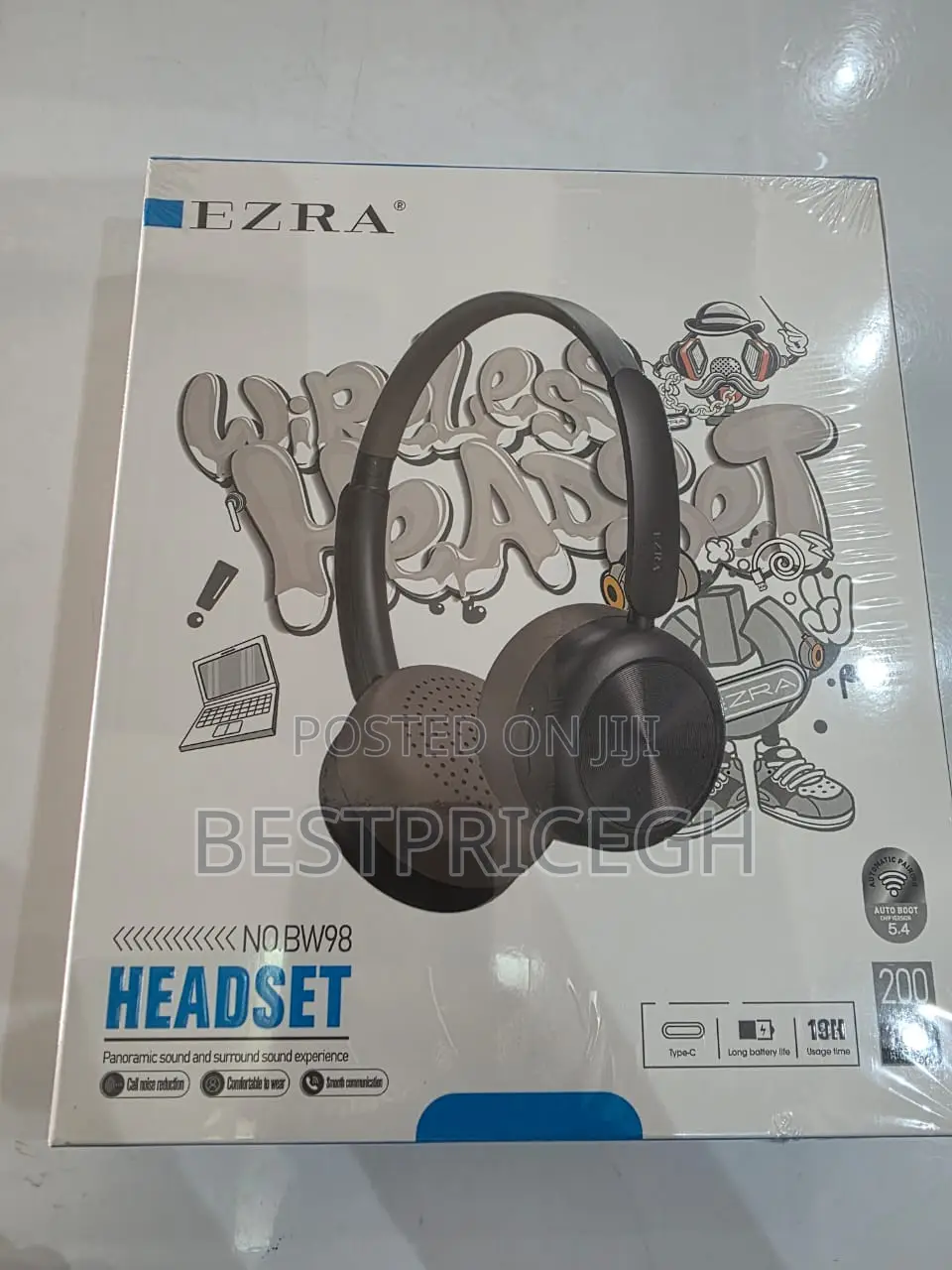 Ezra Wireless Bluetooth Headphones