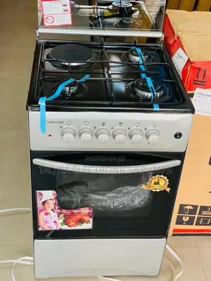 Uses Gas And Electric Volcano 3+1 Gas Cooker