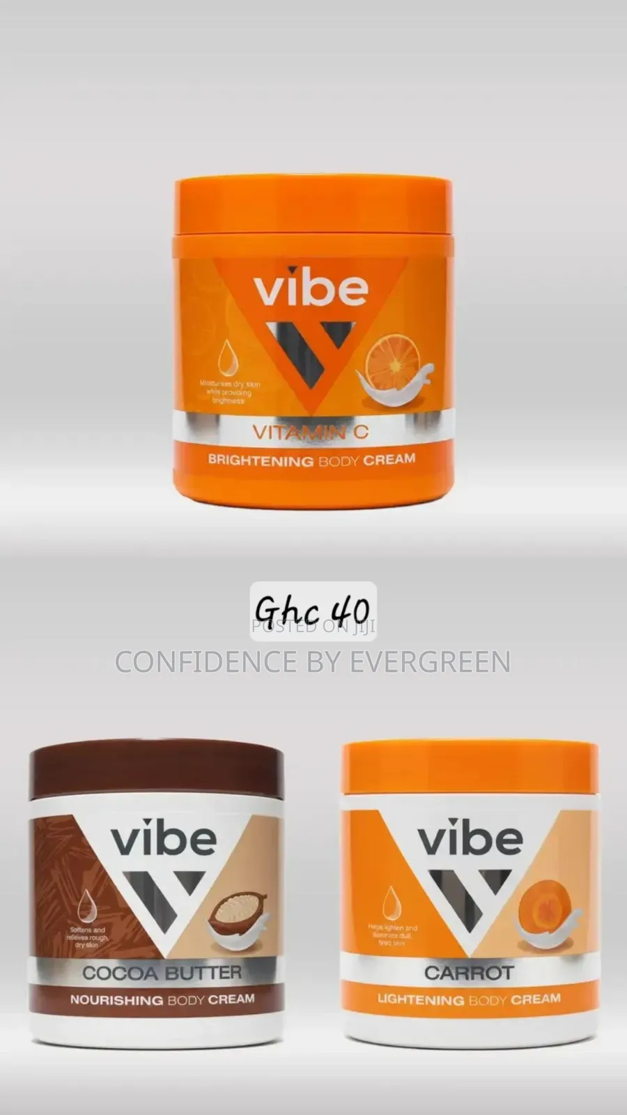 Vibe (Body Cream and Shower Gel) 100 for Both
