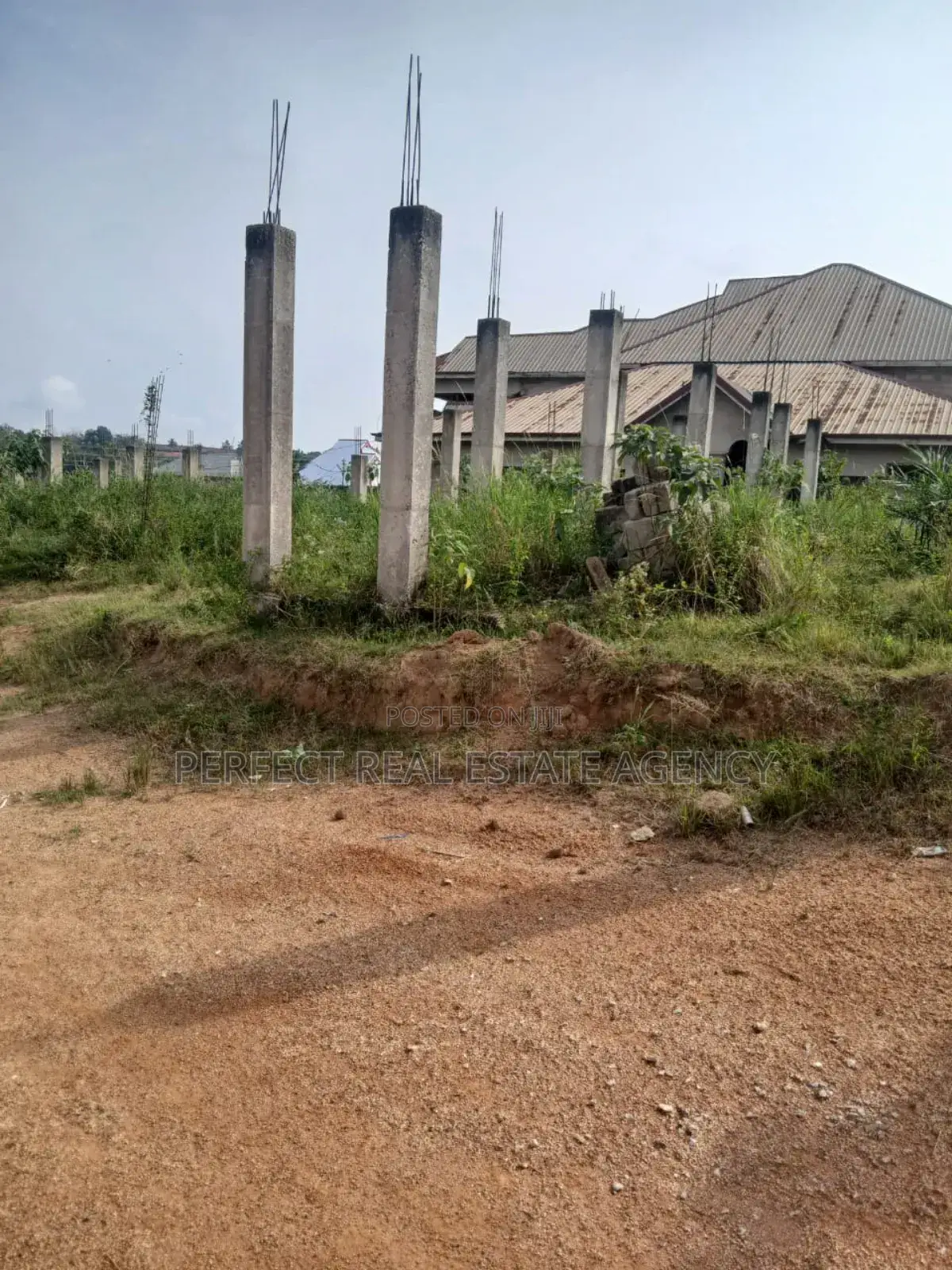 Uncompleted Structure on Land for Sale