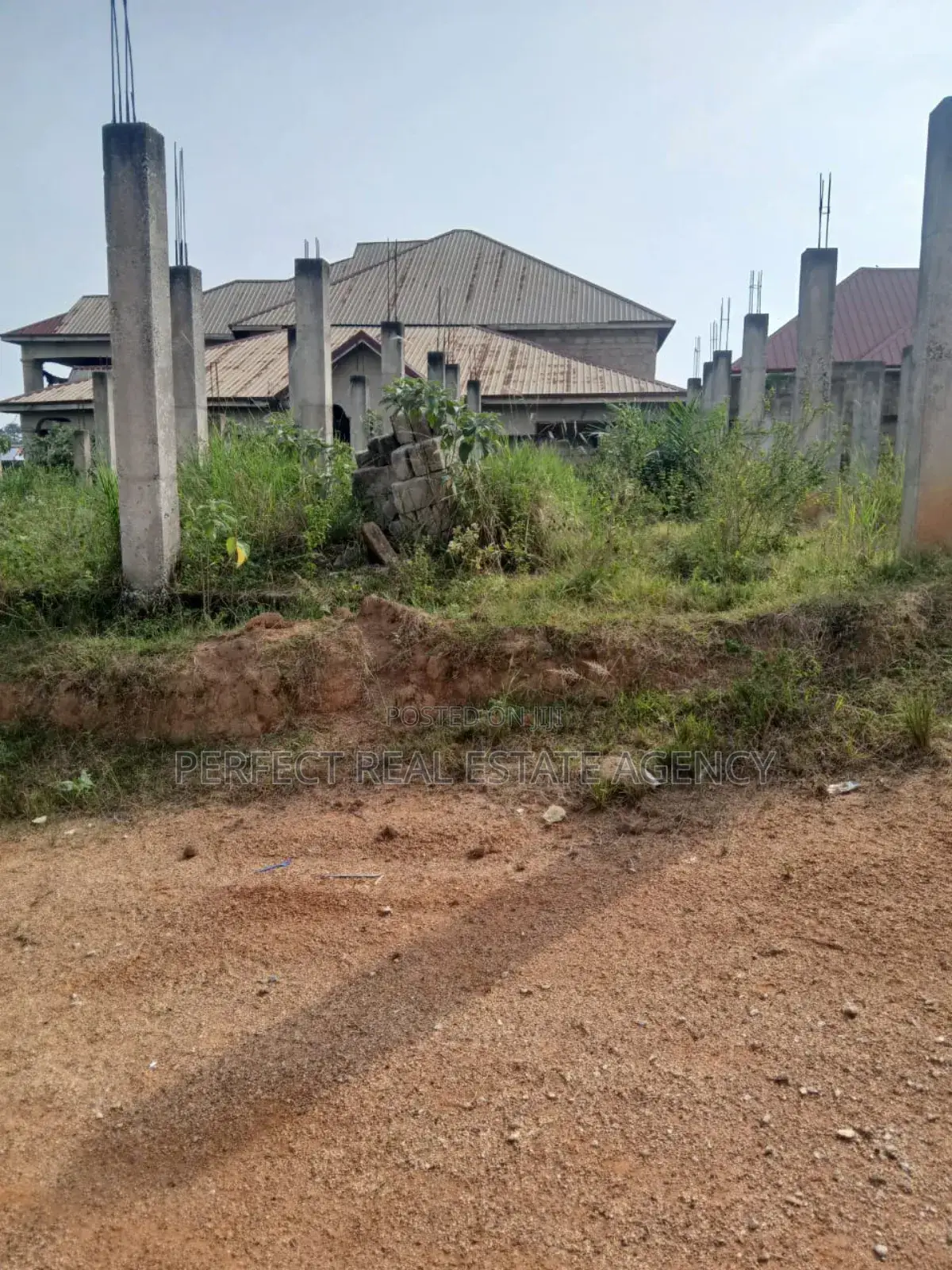 Uncompleted Structure on Land for Sale